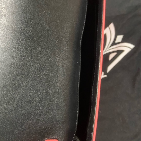 Milly Pink Cambridge Neon Coral Crossbody Purse - Picture 8 of 10